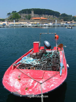 Puerto pesquero de Baiona. 