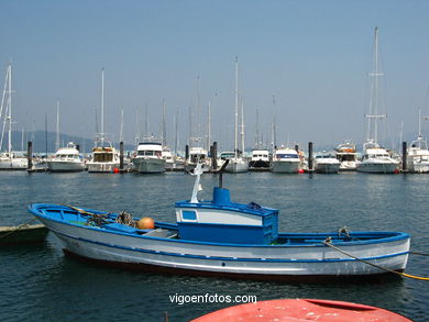 Puerto pesquero de Baiona. 