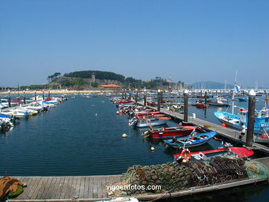 Puerto pesquero de Baiona. 