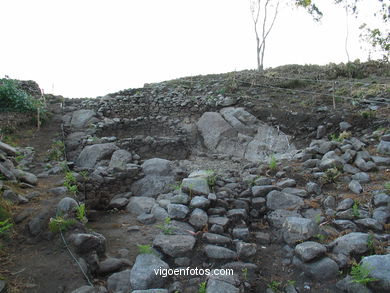 Excavaciones - O Facho - Cangas. 