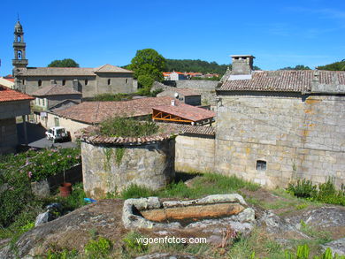 Sarc�fago mediaval de a laxe de Ald�n. 