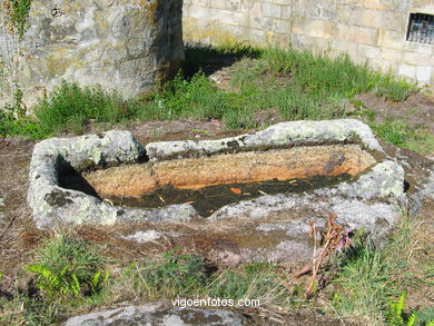 Sarc�fago mediaval de a laxe de Ald�n. 