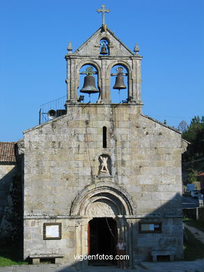 Iglesia de San Andr�s de H�o - Cangas. 