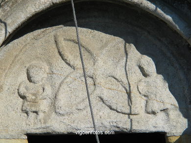 Iglesia de San Andr�s de H�o - Cangas. 