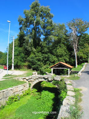 Puente medieval sobre el río Orxas de Aldán - Cangas.