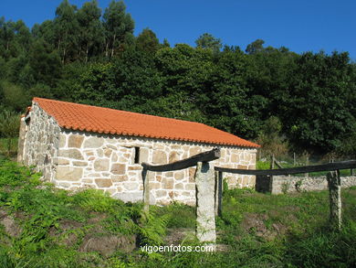 Molino de agua en Coiro - Cangas. 