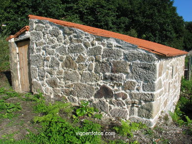 Molino de agua en Coiro - Cangas. 