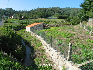 Molino de agua en Coiro - Cangas. 