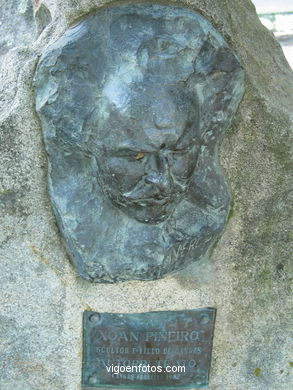 Autorretrato de Xoan Pi�eiro (Cangas)  - Xo�n Pi�eiro. (1982). 