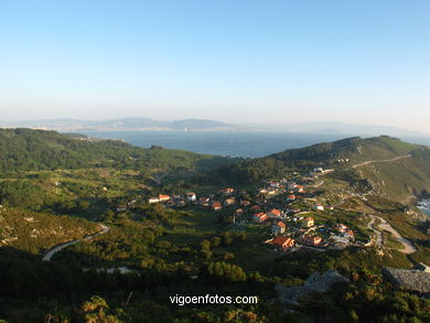 Vistas desde O Facho - Cangas. 