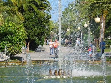 Jardines de "O Se�al" - Cangas. 