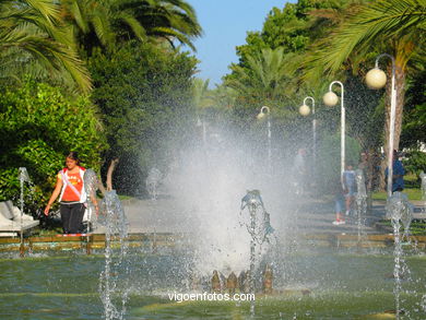 Jardines de "O Se�al" - Cangas. 
