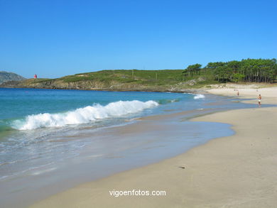 Playa de Melide - Cangas. 