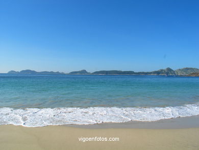 Playa de Melide - Cangas. 