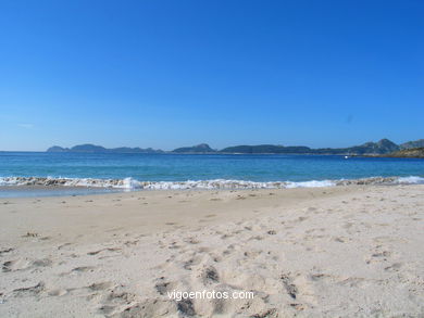 Playa de Melide - Cangas. 