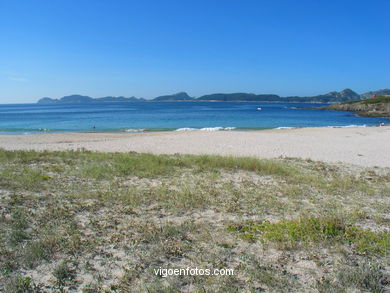 Playa de Melide - Cangas. 