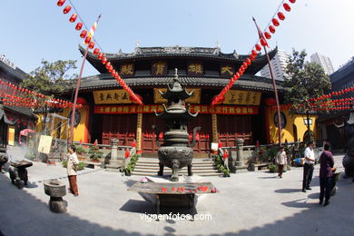Jade Buddha Tempel. 