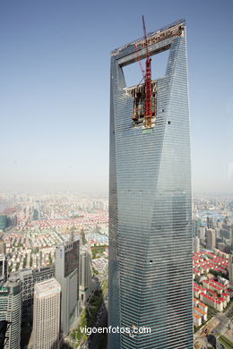 Shanghai World Financial Center (rascacielos). 