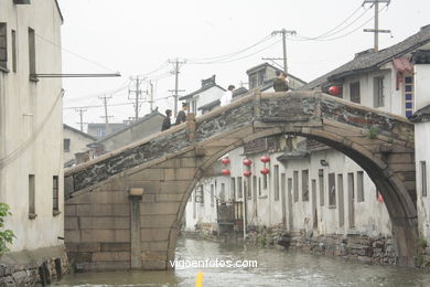 Canales de Suzhou. 