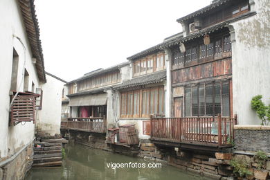 Canales de Suzhou. 