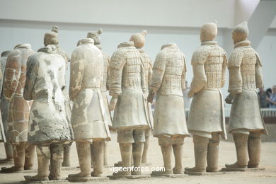 Terracotta Warriors Museum. Pit 1. 
