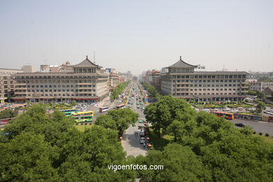 Streets of Xian. 