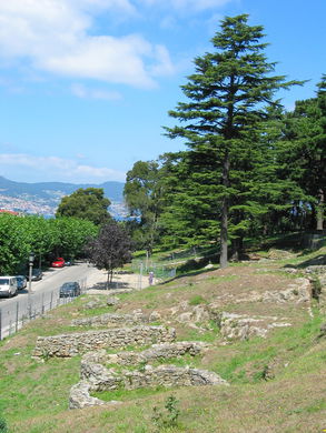 Excavaciones del Castro del parque del Castro. 