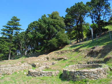 Excavaciones del Castro del parque del Castro.