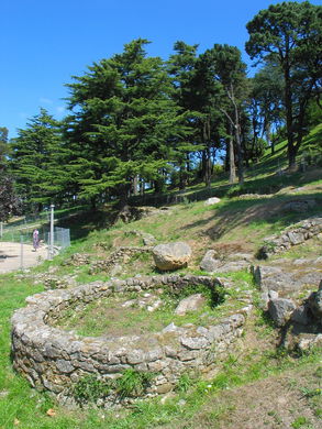 Excavaciones del Castro del parque del Castro.