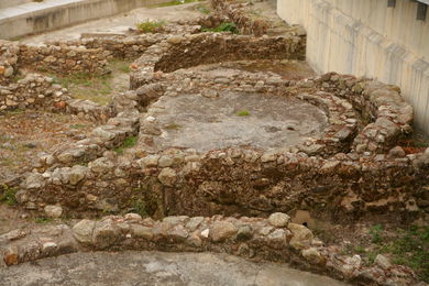 Castro del Museo del Mar. Edad de hierro.
