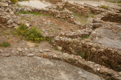 Castro del Museo del Mar. Edad de hierro.