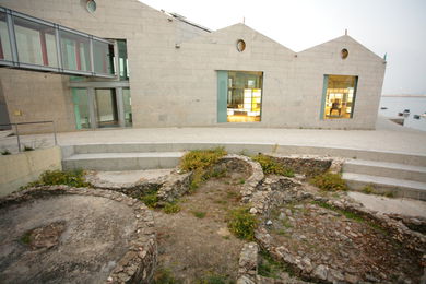 Castro del Museo del Mar. Edad de hierro.