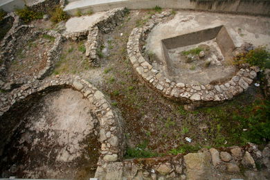Castro del Museo del Mar. Edad de hierro.
