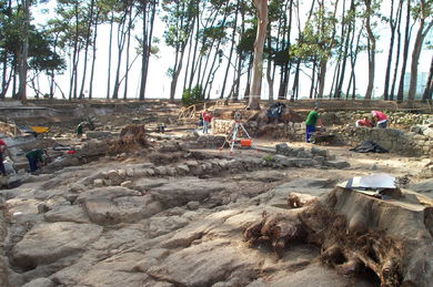 Vista general de las excavaciones.
-  (Ver mapa). 