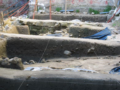 Excavación M. Valladares. Romanización.