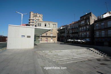 Project Open Vigo to the sea (Guillermo Vázquez Consuegra) (Premio "Architecti" europeo al mejor diseño urbano de 1995).