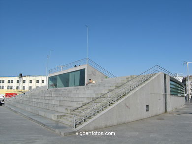 Project Open Vigo to the sea (Guillermo Vázquez Consuegra) (Premio "Architecti" europeo al mejor diseño urbano de 1995).