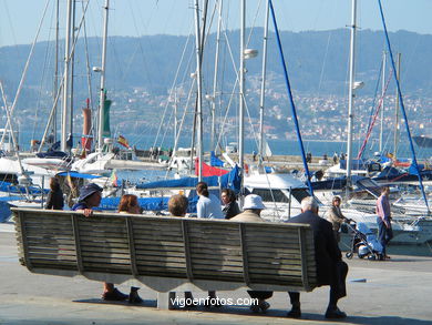 Project Open Vigo to the sea (Guillermo Vázquez Consuegra) (Premio "Architecti" europeo al mejor diseño urbano de 1995).