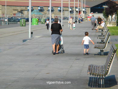 Zona puerto (V�zquez Consuegra). Proyecto abrir Vigo al mar. 