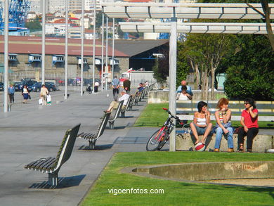 Project Open Vigo to the sea (Guillermo Vázquez Consuegra) (Premio "Architecti" europeo al mejor diseño urbano de 1995).