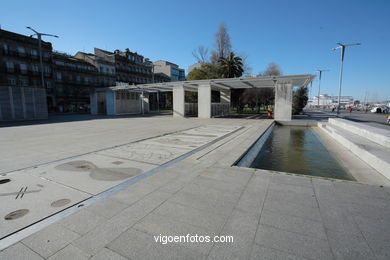 Zona puerto (V�zquez Consuegra). Proyecto abrir Vigo al mar. 