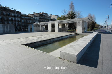 Zona puerto (Vázquez Consuegra). Proyecto abrir Vigo al mar.