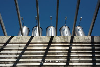 Project Open Vigo to the sea (Guillermo Vázquez Consuegra) (Premio "Architecti" europeo al mejor diseño urbano de 1995).