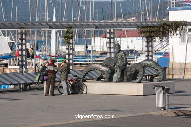 Zona puerto (V�zquez Consuegra)
(Proyecto abrir Vigo al mar)
. 