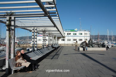 Zona puerto (V�zquez Consuegra). Proyecto abrir Vigo al mar. 