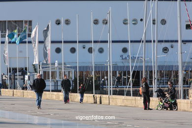 Proyecto "Abrir Vigo al mar" (Guillermo Vázquez Consuegra) (Premio "Architecti" europeo al mejor diseño urbano de 1995).