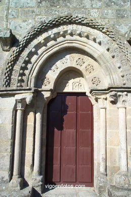 Iglesia rom�nica de Castrelos
-  Mapa. 