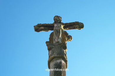 Cruceiro de iglesia de Coruxo
-  (Map location). 