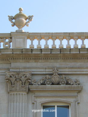 Edificio para Manuel Blanco Garc�a  - Alejandro Rodr�guez Sesmero (1879) (CALLE AREAL)
-  Mapa. 