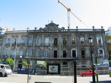 Edificio para Manuel Blanco Garc�a  - Alejandro Rodr�guez Sesmero (1879) (CALLE AREAL)
-  Mapa. 